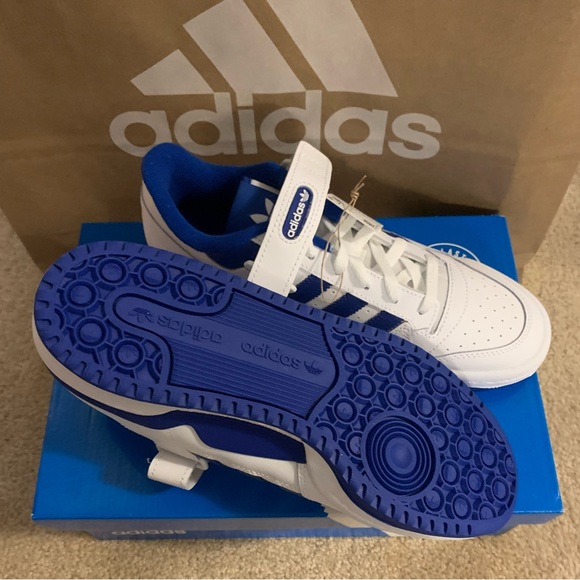 adidas Forum Low White Royal Blue - Picture 10 of 10